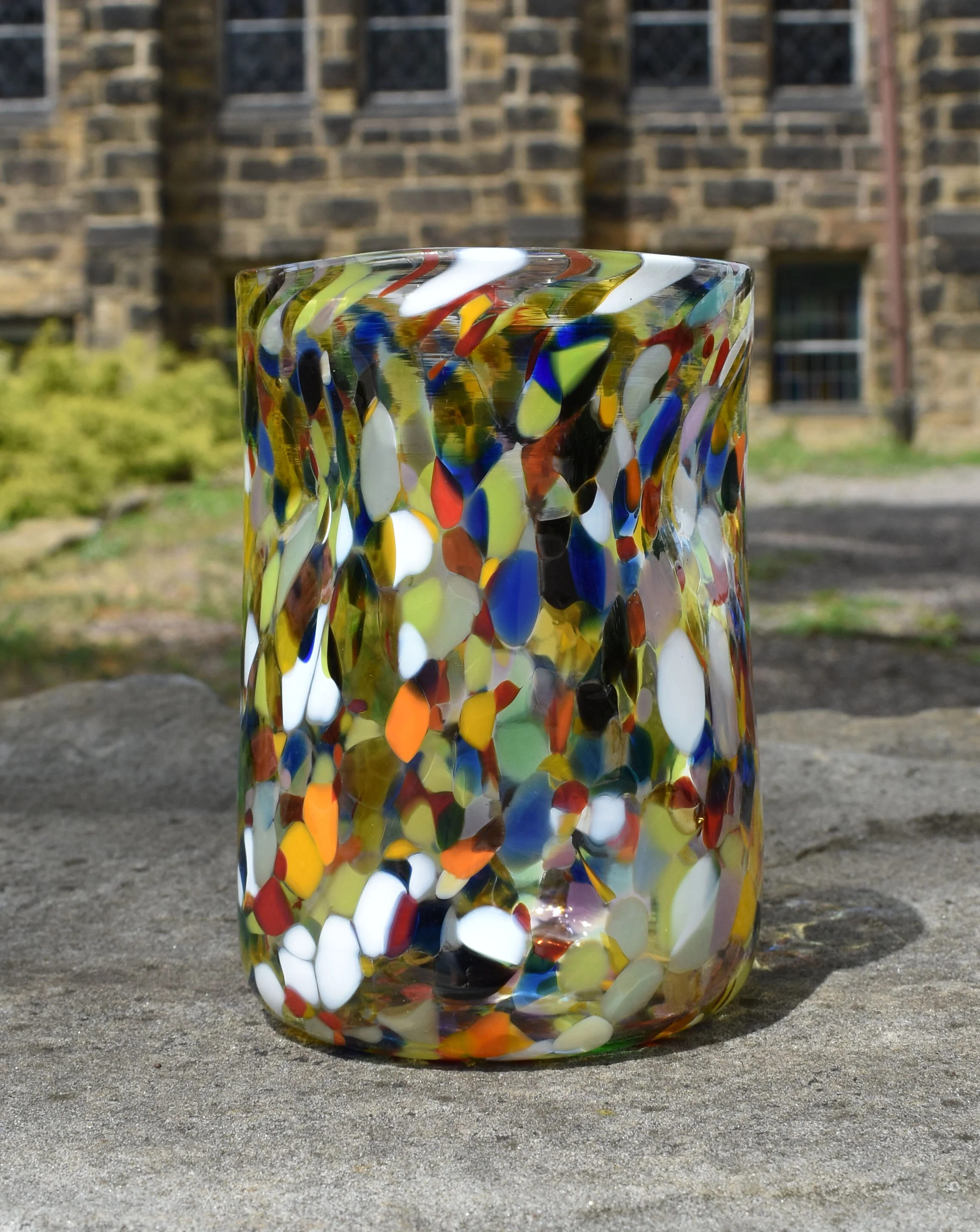 Pitcher and cup set - Multi Mix — Akron Glass Works